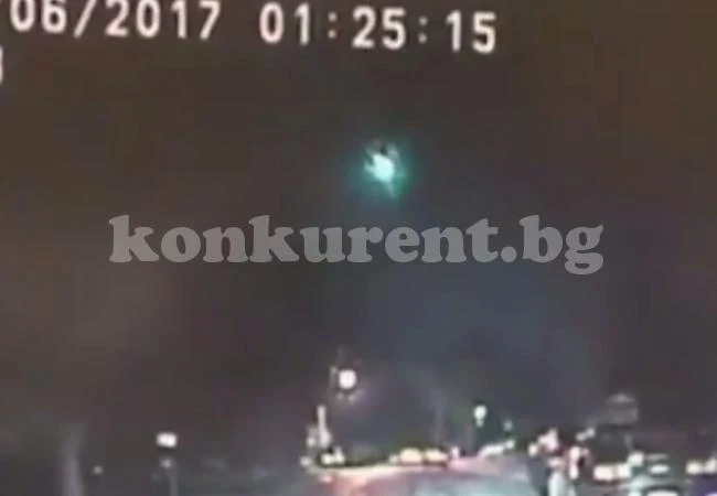 Полицейска камера засне нещо уникално (ВИДЕО)