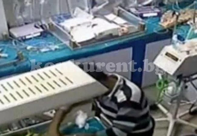 Болничен служител счупи крачето на новородено бебе, защото...плачело (СНИМКИ/ВИДЕО)