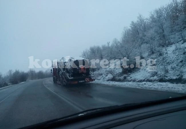 Автовоз аварира между Враца и Монтана