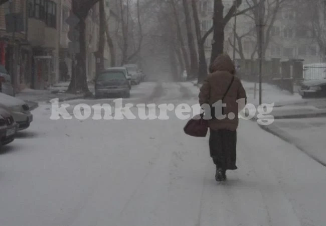 Леден дъжд в североизточните райони, на юг - само мокър сняг