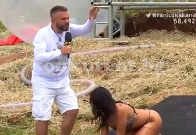 Пищни хубавици по бикини си спретнаха горещо състезание (ВИДЕО 18+)
