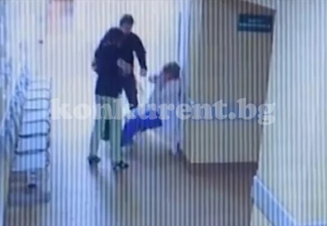 Пиян преби лекарки в спешния център (ВИДЕО)