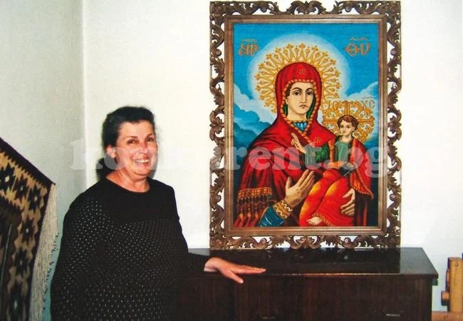 Втора икона на Сийка Тачева заминава за Ватикана
