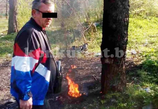 Общинският инспекторат глоби врачанин за огън в парка до стадиона