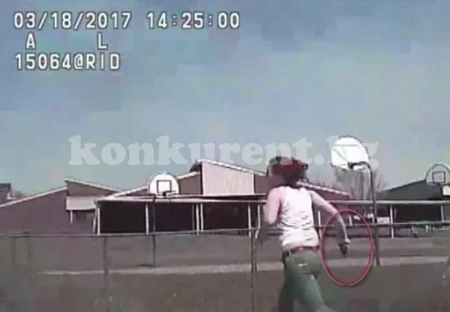 Полицай прегази смъртоносно жена, открила стрелба по негови колеги (ВИДЕО 18+)