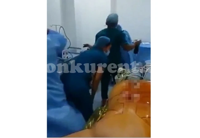 Хирурзи си спретнаха луд купон с танци около тялото на гол пациент в операционната (СКАНДАЛНО ВИДЕО 18+)