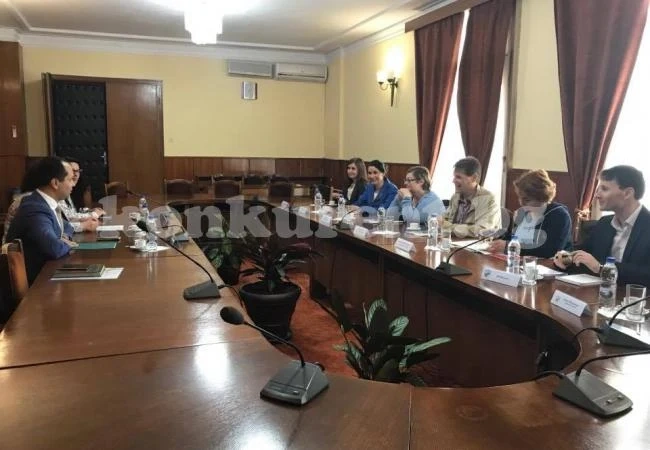Каменов прие международна делегация във Враца