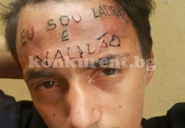 Татуист хвана млад крадец, ограбил инвалид, и го наказа жестоко (ВИДЕО)