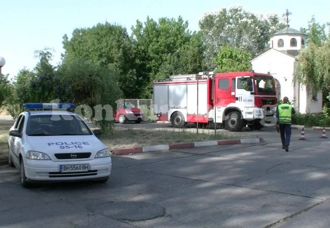 Цистерна с гориво се обърна на Е79 СНИМКИ