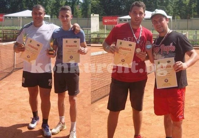 Ясни са първенците и на двойки в „Berk Open 2017”