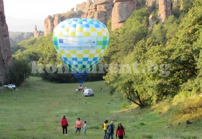 И в Белоградчик се издигаха с балон