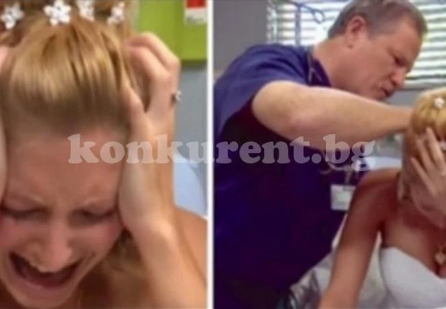 Красива булка се почувства зле в сватбения си ден! Щом докторът я прегледа изпадна в ужас! (ВИДЕО)
