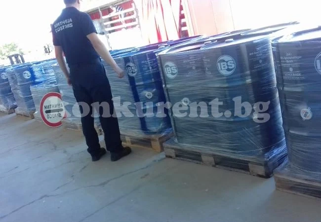 Задържаха недеклариран терпентин на Дунав мост при Видин