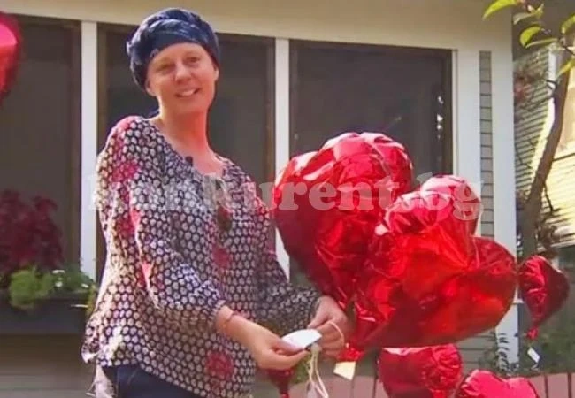 Съседи направиха трогателен жест към жена, болна от рак на гърдата (СНИМКИ/ВИДЕО)