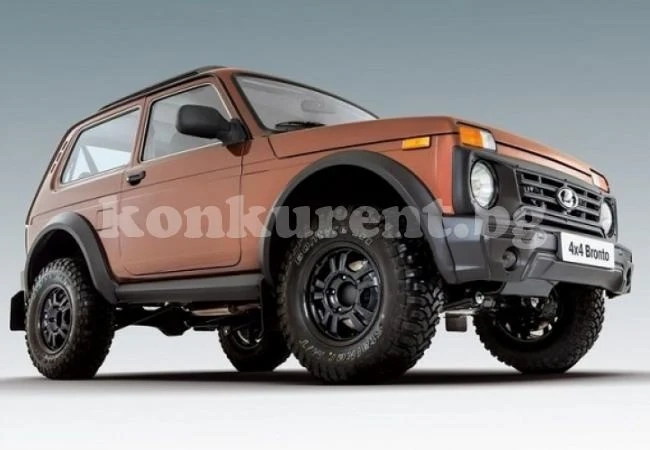 Lada 4x4 Bronto: Евтина и високопроходима