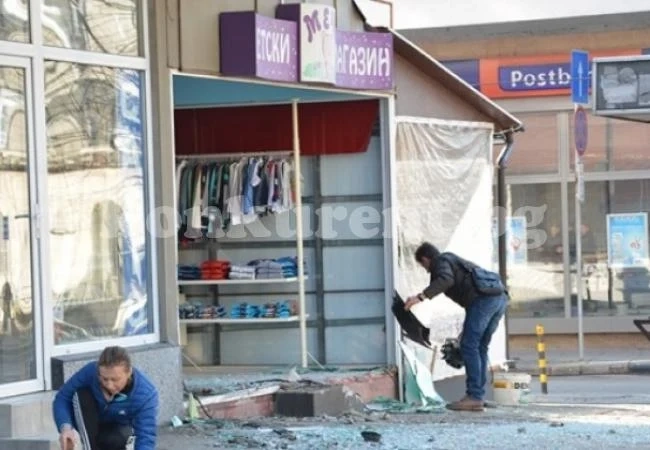 Вандал потроши магазин в Лехчево
