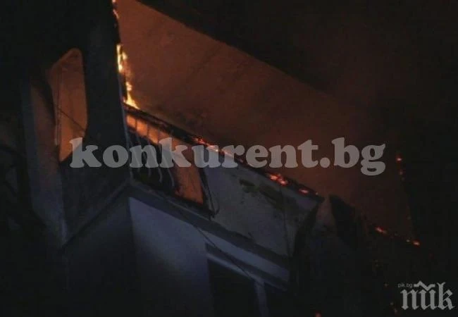 Гръмна газова бутилка, пожарникари търсят труп с термокамера