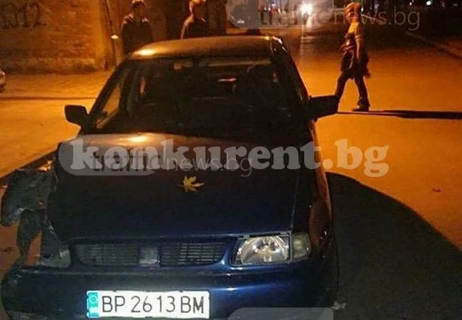 Шофьор на кола с врачански номера направи ПТП и избяга