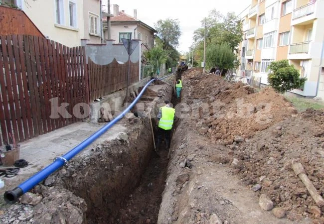 Подменят ВиК-мрежата на 5 улици в Белоградчик, 36% е загубата на вода в момента