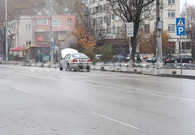 БМВ запуши, стресна врачани СНИМКИ