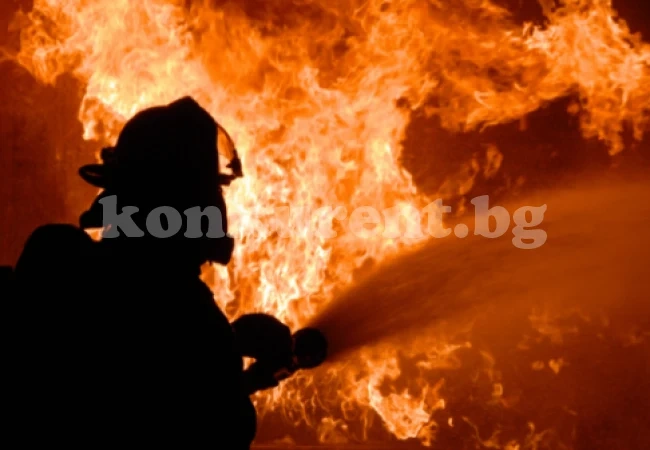 Горя камион във Видин