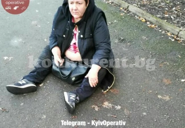 Пияна шофьорка падна от колата и заспа на асфалта