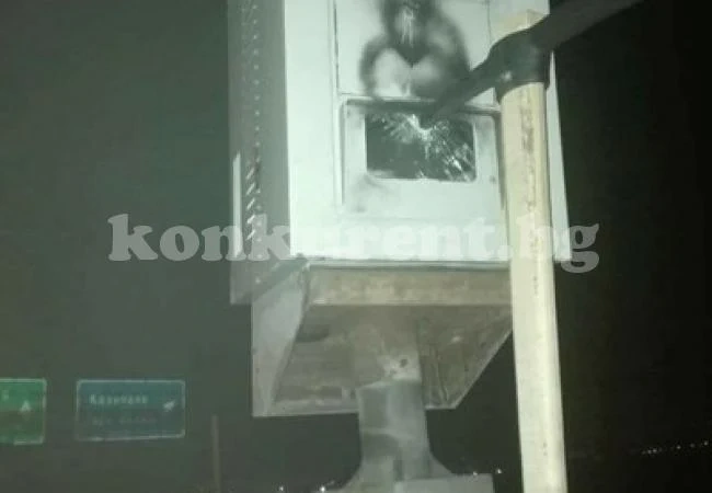 Пак кирка в камерата на Околовръстното в София (Снимка)