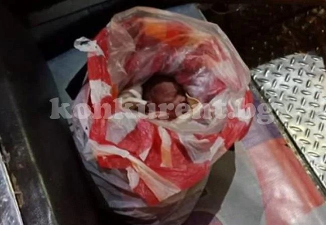 Сърцераздирателно ВИДЕО показва момента на спасяване на бебе, изоставено в найлонова торба