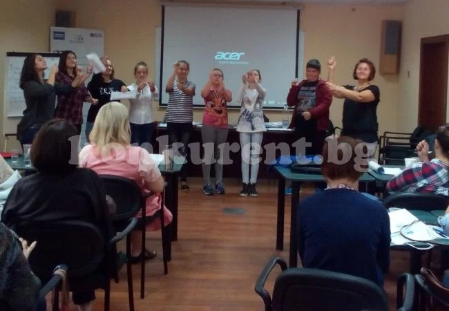 Театрални техники в преподаването на чужд език в ППМГ – Враца по проект „Еразъм +“