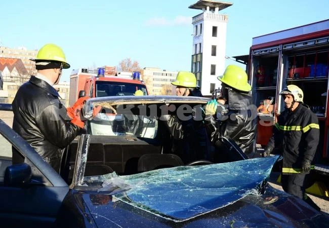 Доброволци от Видин спасяваха пострадали в пътен инцидент