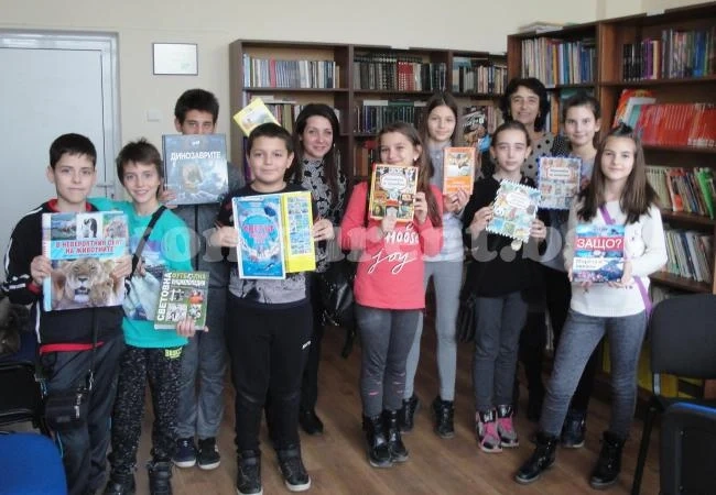 Наши ученици се включиха активно в седмицата на четенето