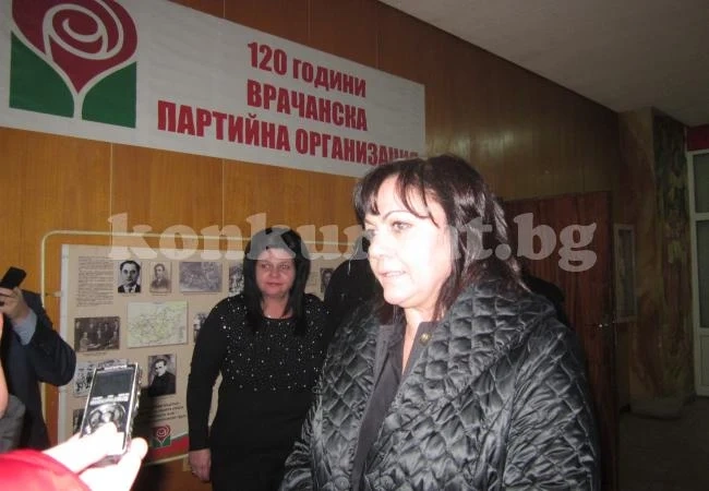 ОБНОВЕНА Корнелия Нинова във Враца: Северозападът не е приоритет на правителството
