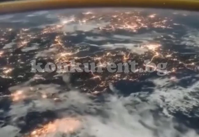 Вижте новогодишните светлинки на Земята, заснети от Космоса! (ВИДЕО)