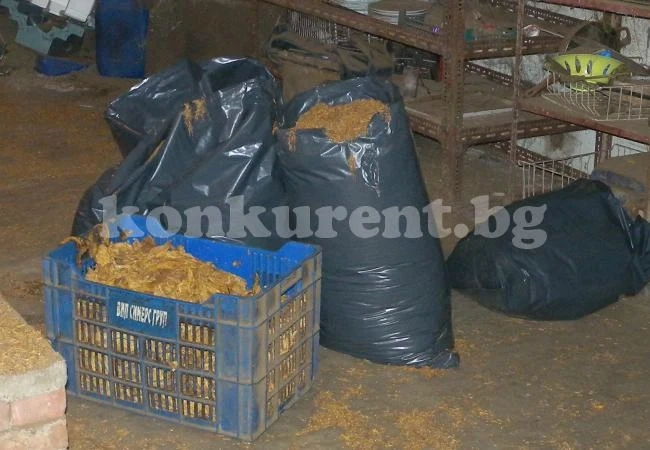 Откриха рекордно количество незаконен тютюн