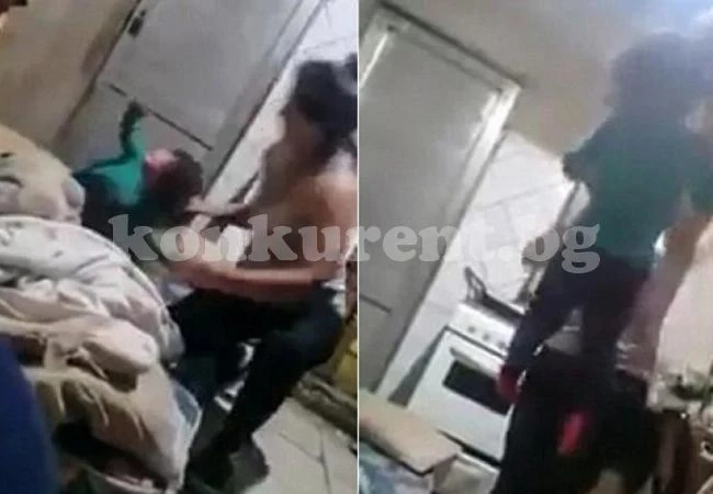 (ВИДЕО)Майка бие брутално 3-годишната си дъщеря