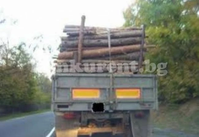 Конфискуфаха 3 кубика дърва