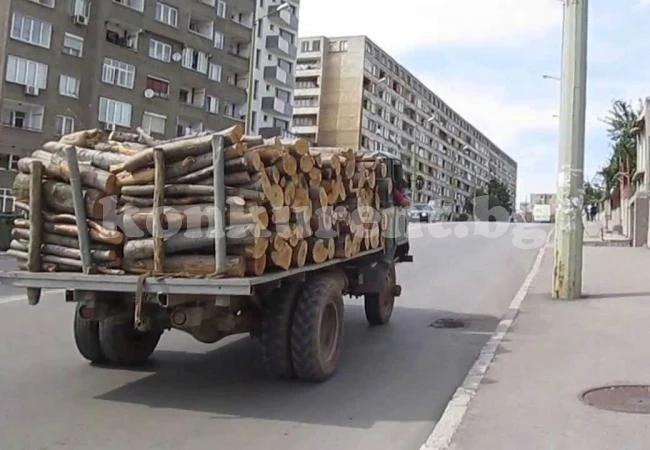 Полицаи иззеха незаконни дърва