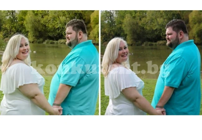 Дебела булка се обиди на фотографа, че я направил по-слаба с фотошоп (СНИМКИ)