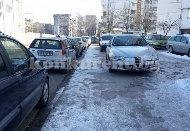 Да паркираш по врачански СНИМКИ
