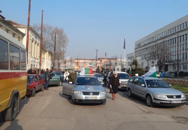 Вижте как видинчани защитиха Северозапада за Е79 и тунел под Петрохан СНИМКИ