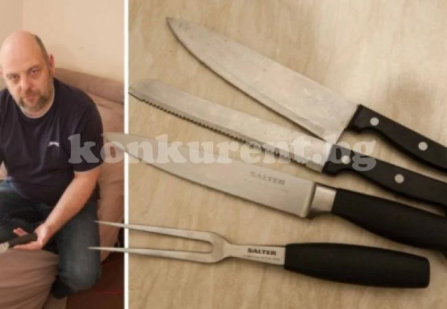 Учител се събуди и видя гола непозната с уиски и страшни оръжия в ръка до леглото си! (СНИМКИ)