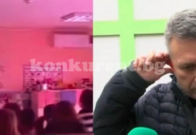 Дете удряно с канче с храна по главата, извивали ухото му