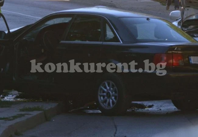 Хлапак с „Ауди” блъсна полицай, докато проверява автомобил