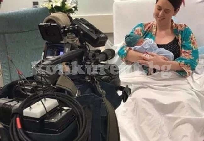 Радиоводеща роди бебето си на живо в ефир