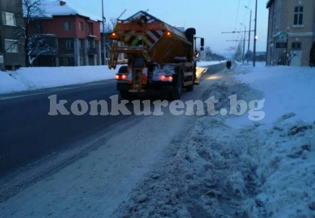 Ето каква е зимната обстановка във Враца