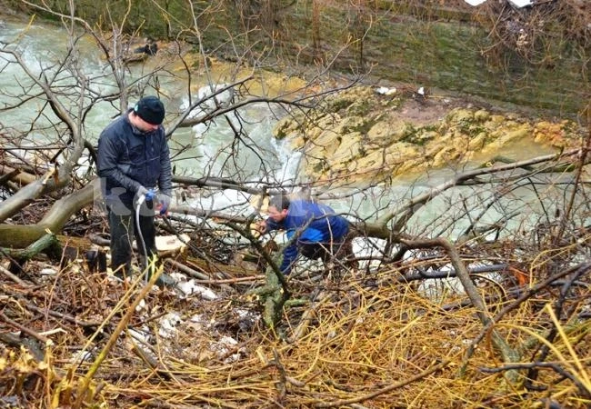 Нова растителност ще бъде засадена по ската на река Лева