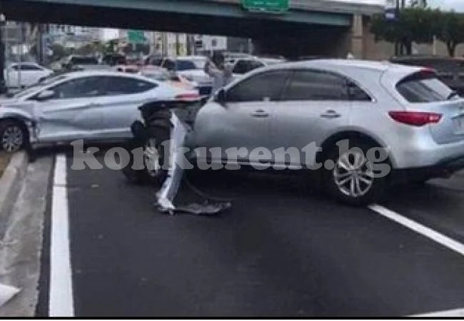 (ВИДЕО) Очевидец се нахвърли с чук върху нарушител