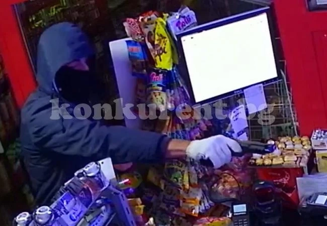 Продавачка даде 300 лв. на маскиран „въоръжен” обирджия