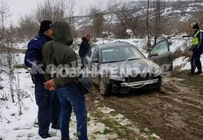 Рецидивист и полицаи се гонят близо час, хващат престъпника в нива