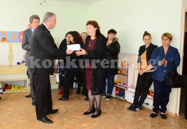 Кметът на Видин направи дарение на детска градина